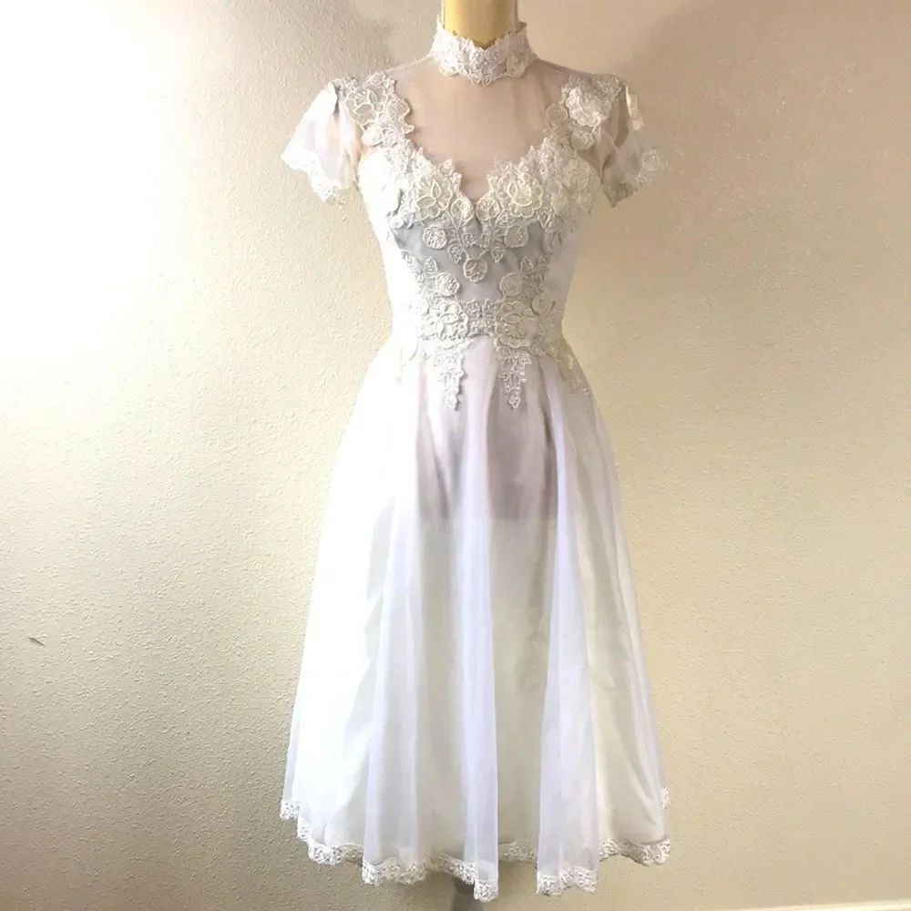 VINTAGE ILGWU WOMEN DRESS SIZE S